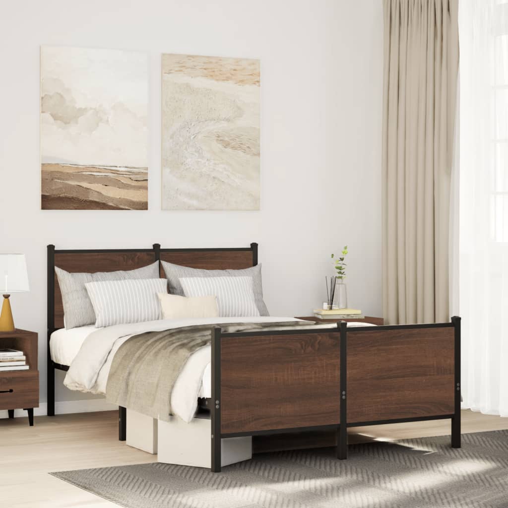 Bedframe Zonder Matras Metaal Ig