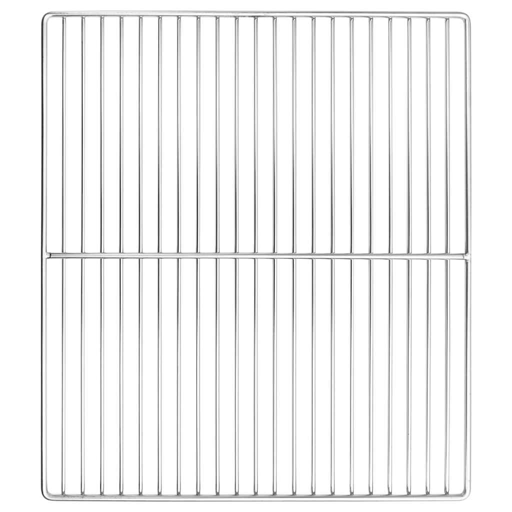 Grillrooster 67 X 40 Cm Roestvrij Staal Zilver