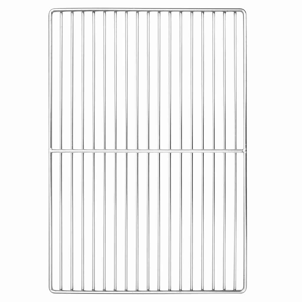 Grillrooster 67 X 40 Cm Roestvrij Staal Zilver
