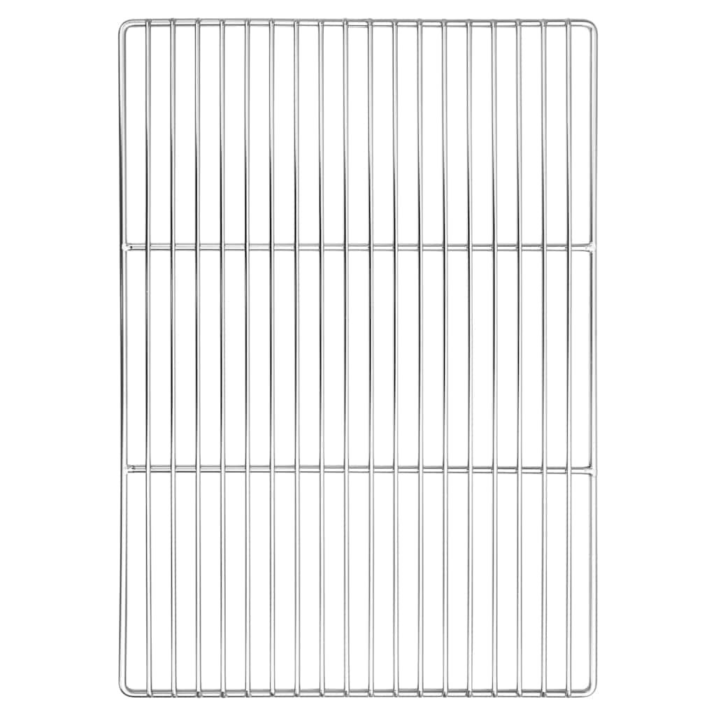 Grillrooster 67 X 40 Cm Roestvrij Staal Zilver