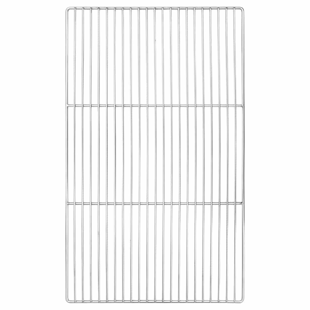 Grillrooster 67 X 40 Cm Roestvrij Staal Zilver