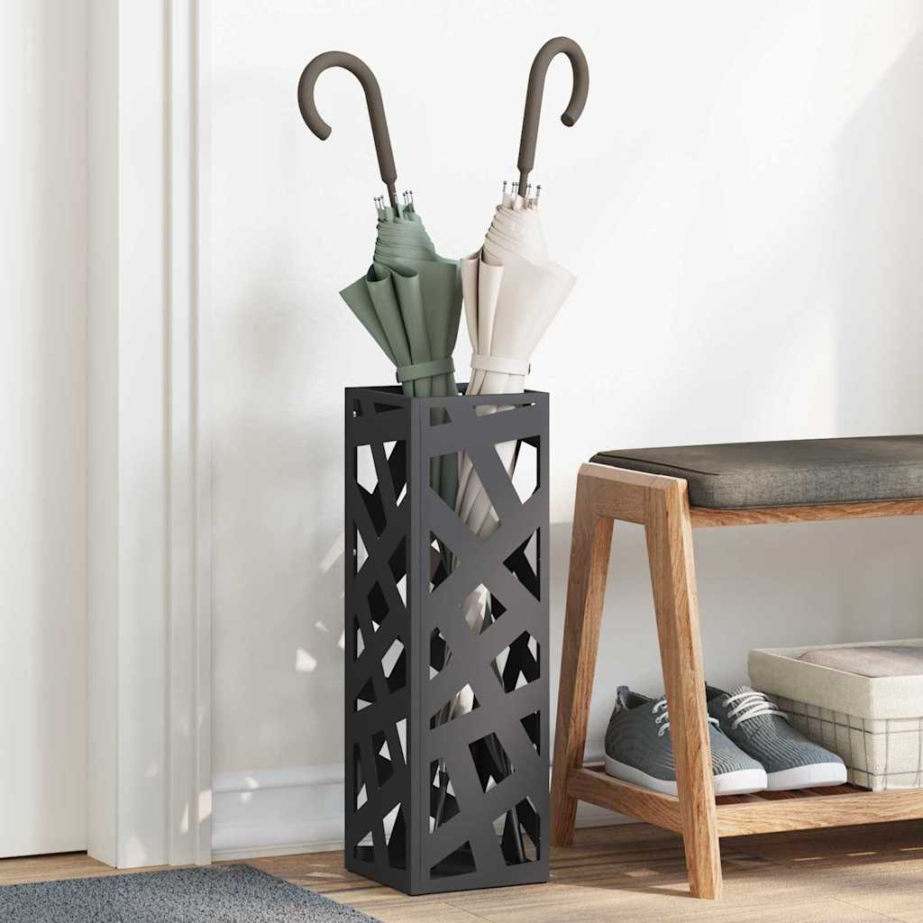 Regen Paraplu Standaard 15,5 X 15,5 X 49 Cm Staal