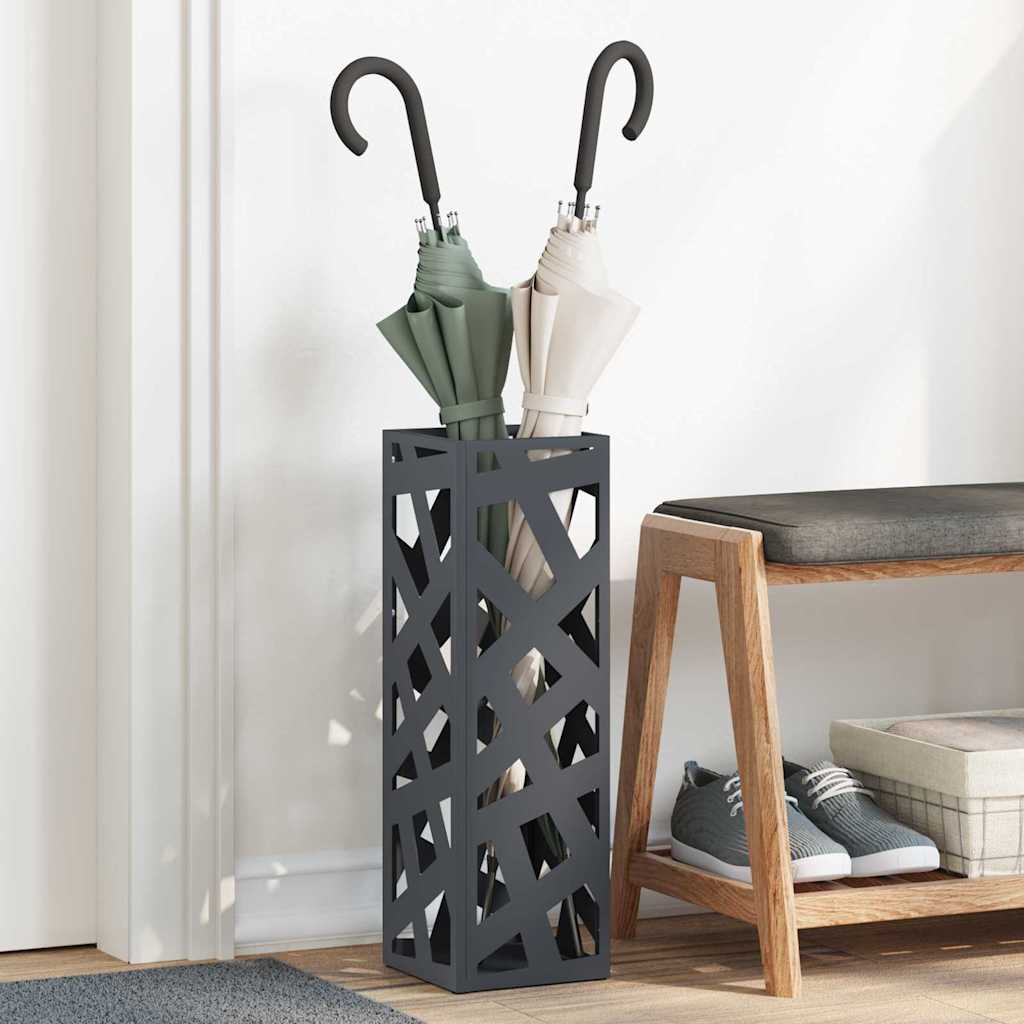 Regen Paraplu Standaard 15,5 X 15,5 X 49 Cm Staal
