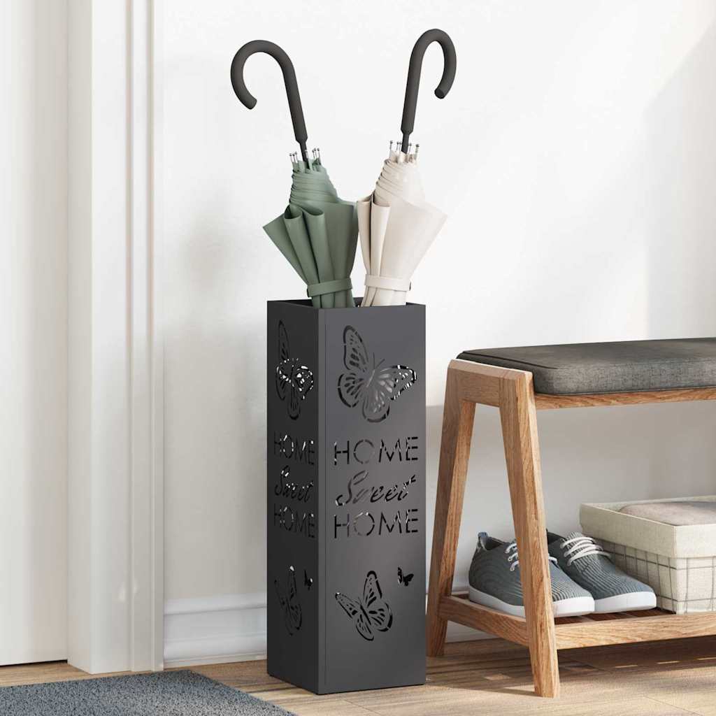 Regen Paraplu Standaard 15,5 X 15,5 X 49 Cm Staal