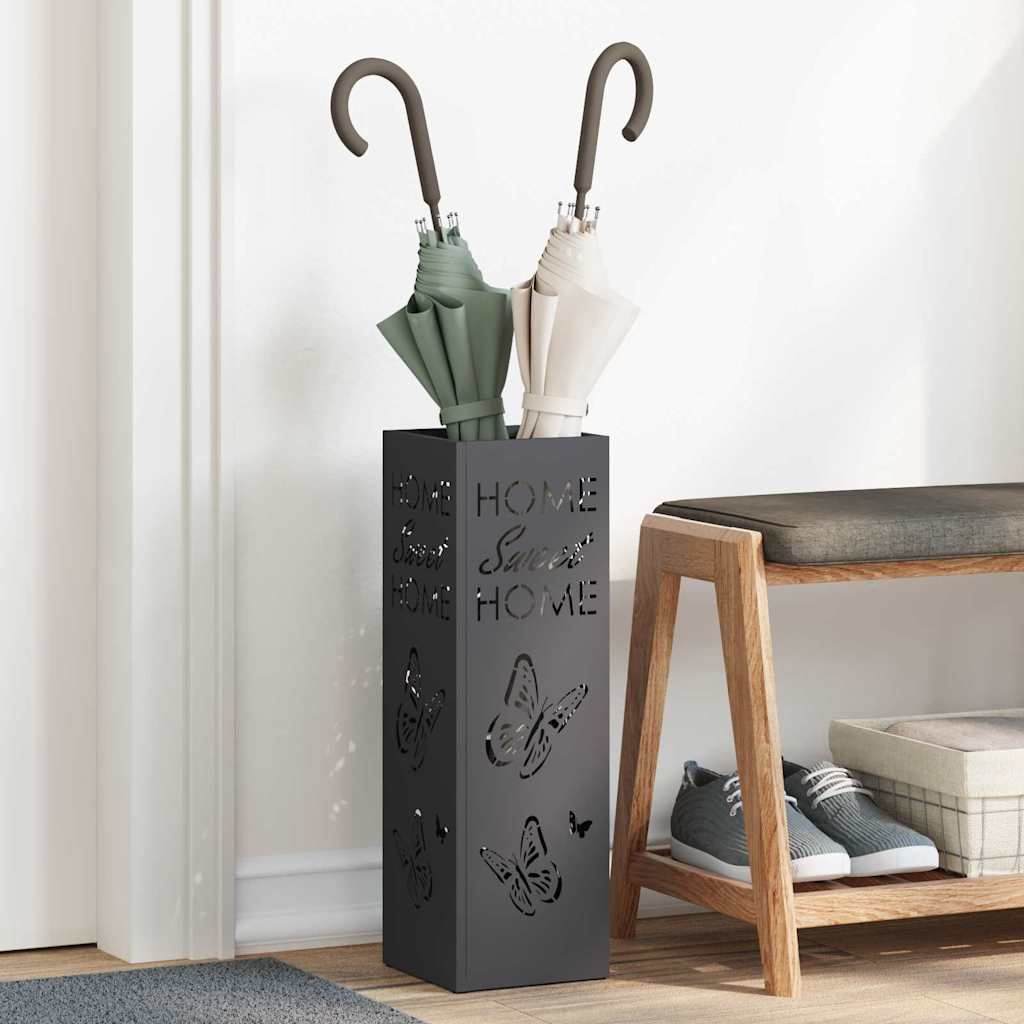 Regen Paraplu Standaard 15,5 X 15,5 X 49 Cm Staal