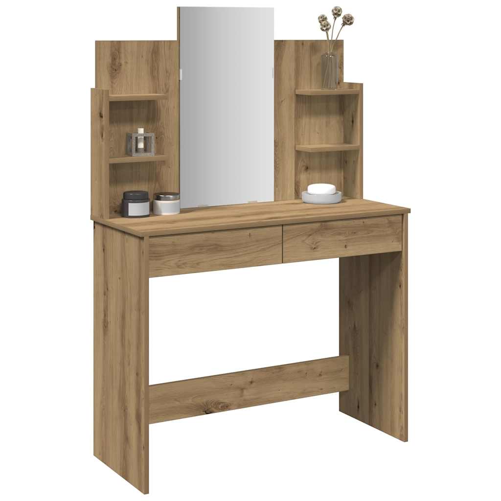 Kaptafel Met Spiegel 96X39X142 Cm