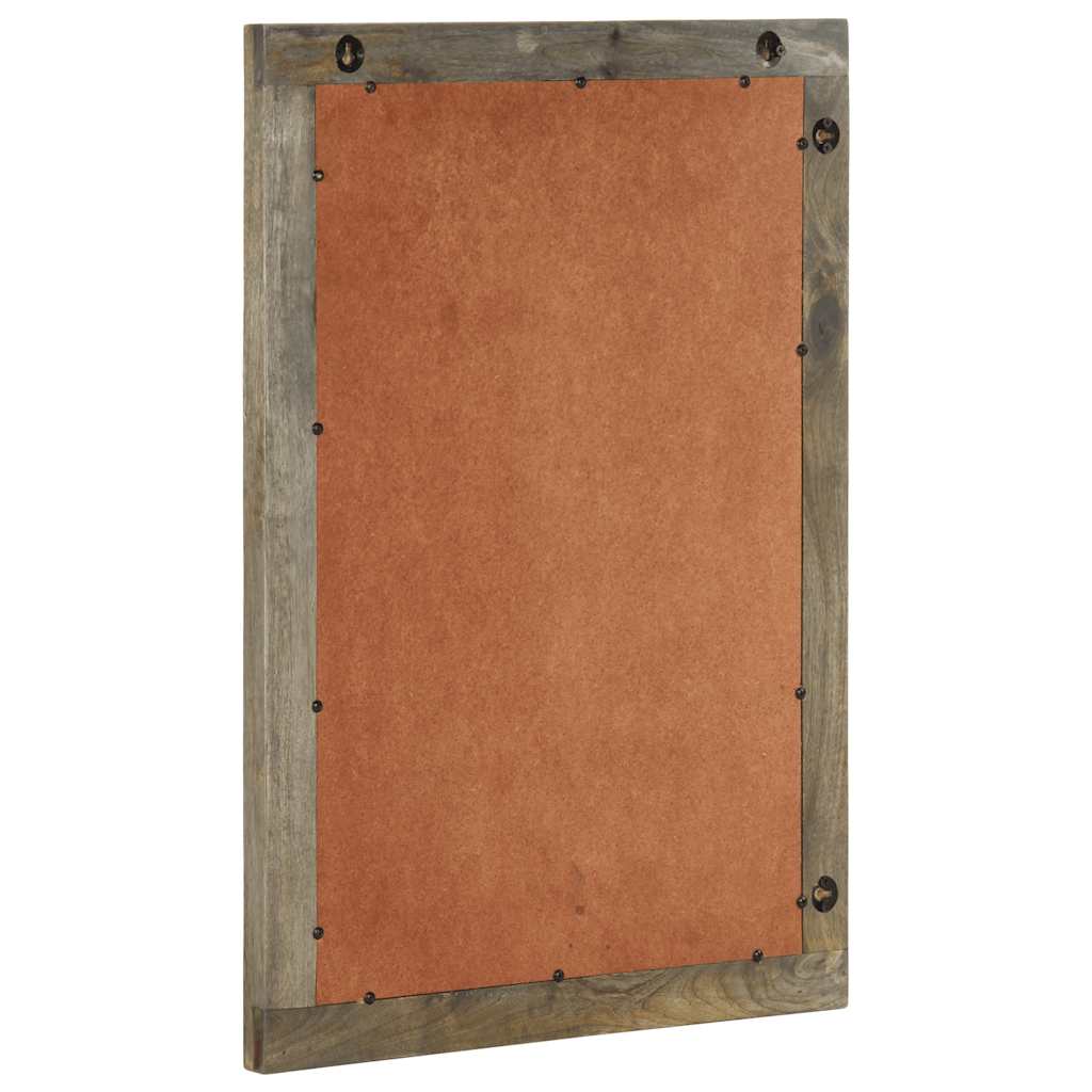 Badkamerspiegel 50X2,5X70 Cm Massief Mangohout