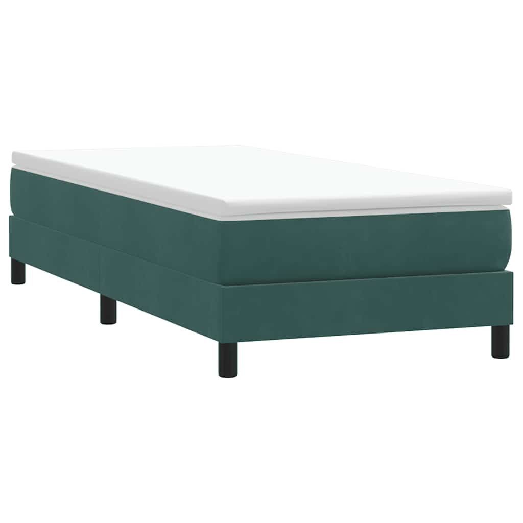 Boxspring Zonder Matras Fluweel