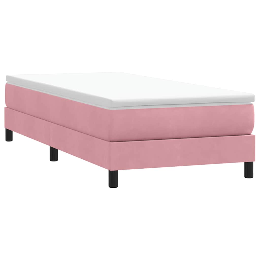 Boxspring Zonder Matras Fluweel