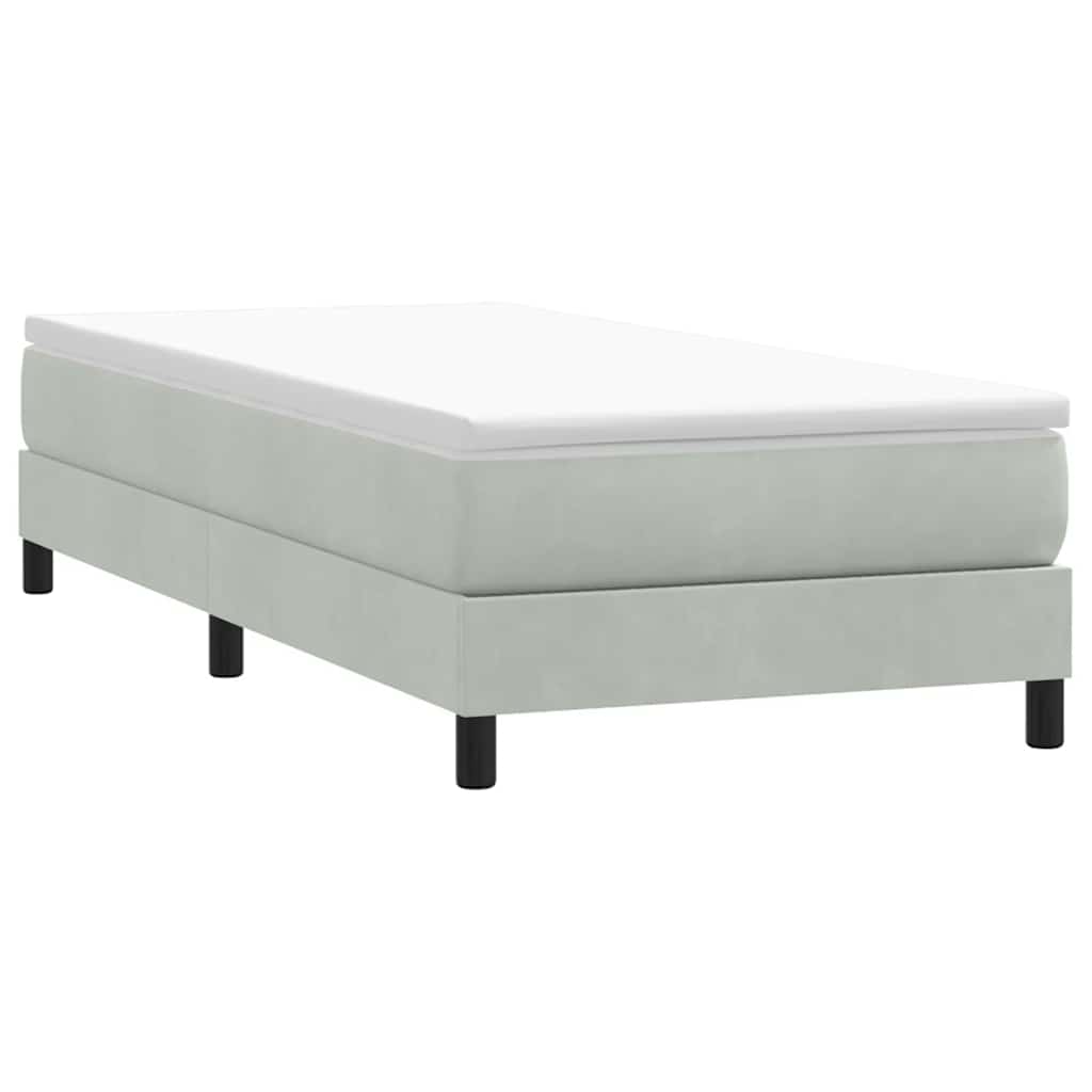 Boxspring Zonder Matras Fluweel