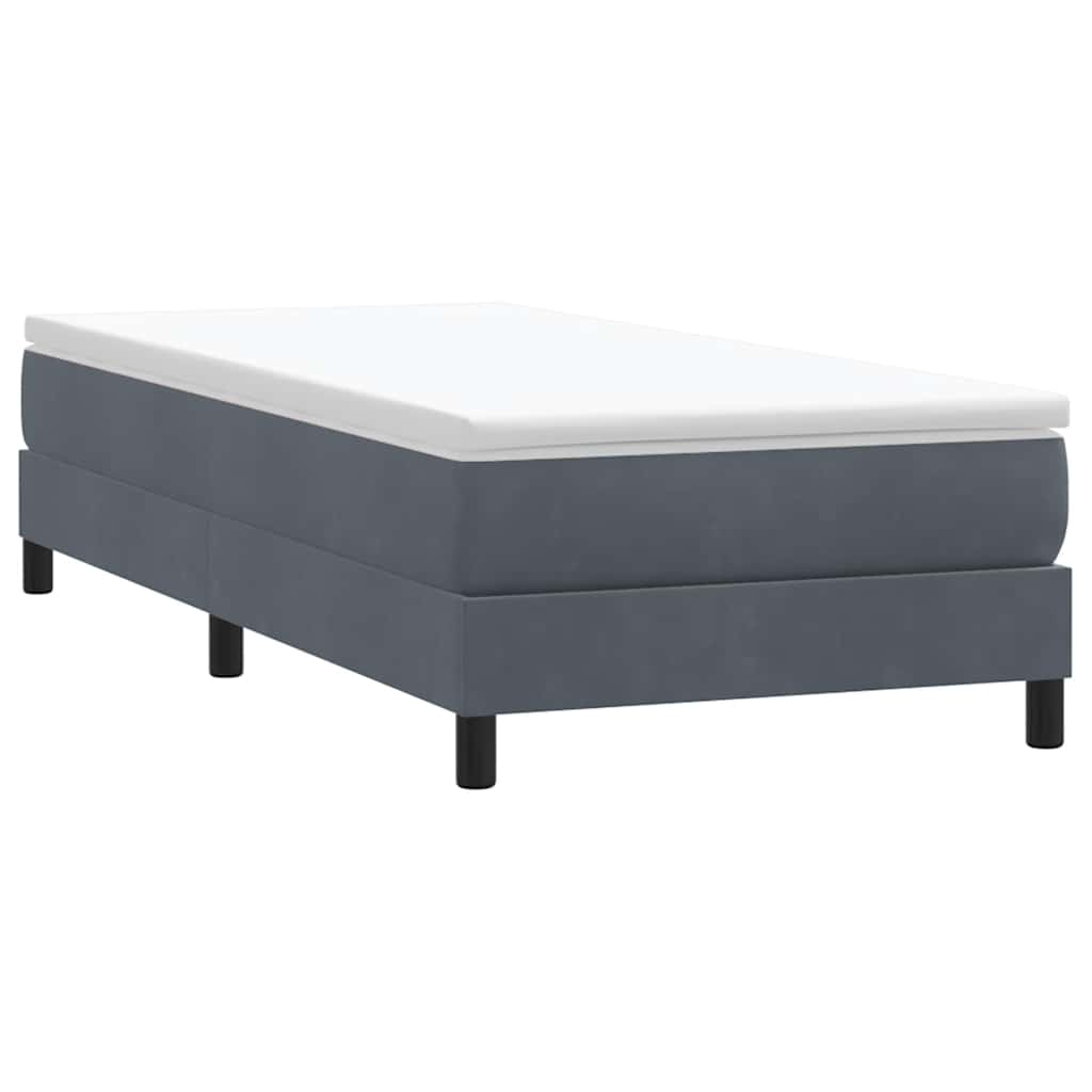 Boxspring Zonder Matras Fluweel