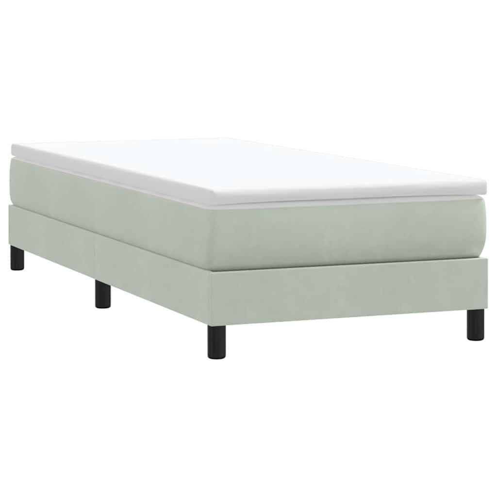 Boxspring Zonder Matras Fluweel