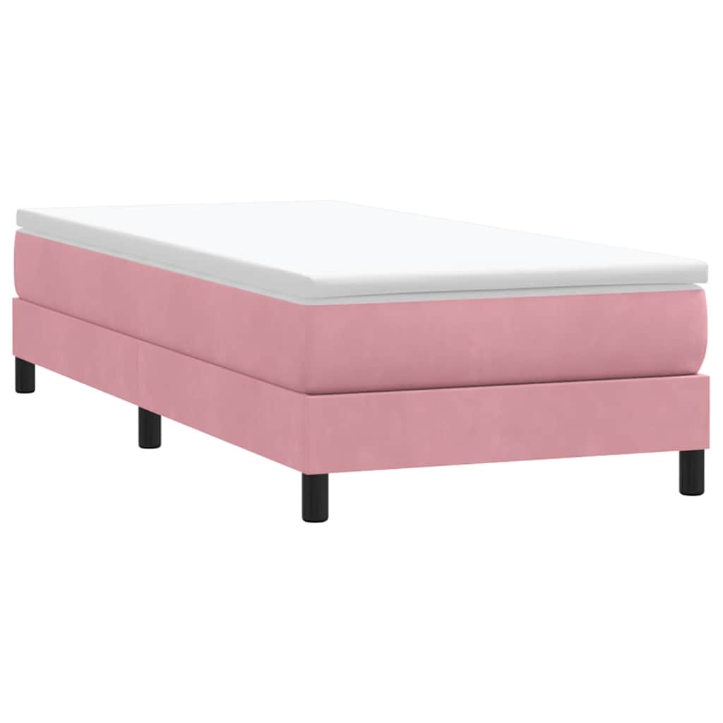 Boxspring Zonder Matras Fluweel