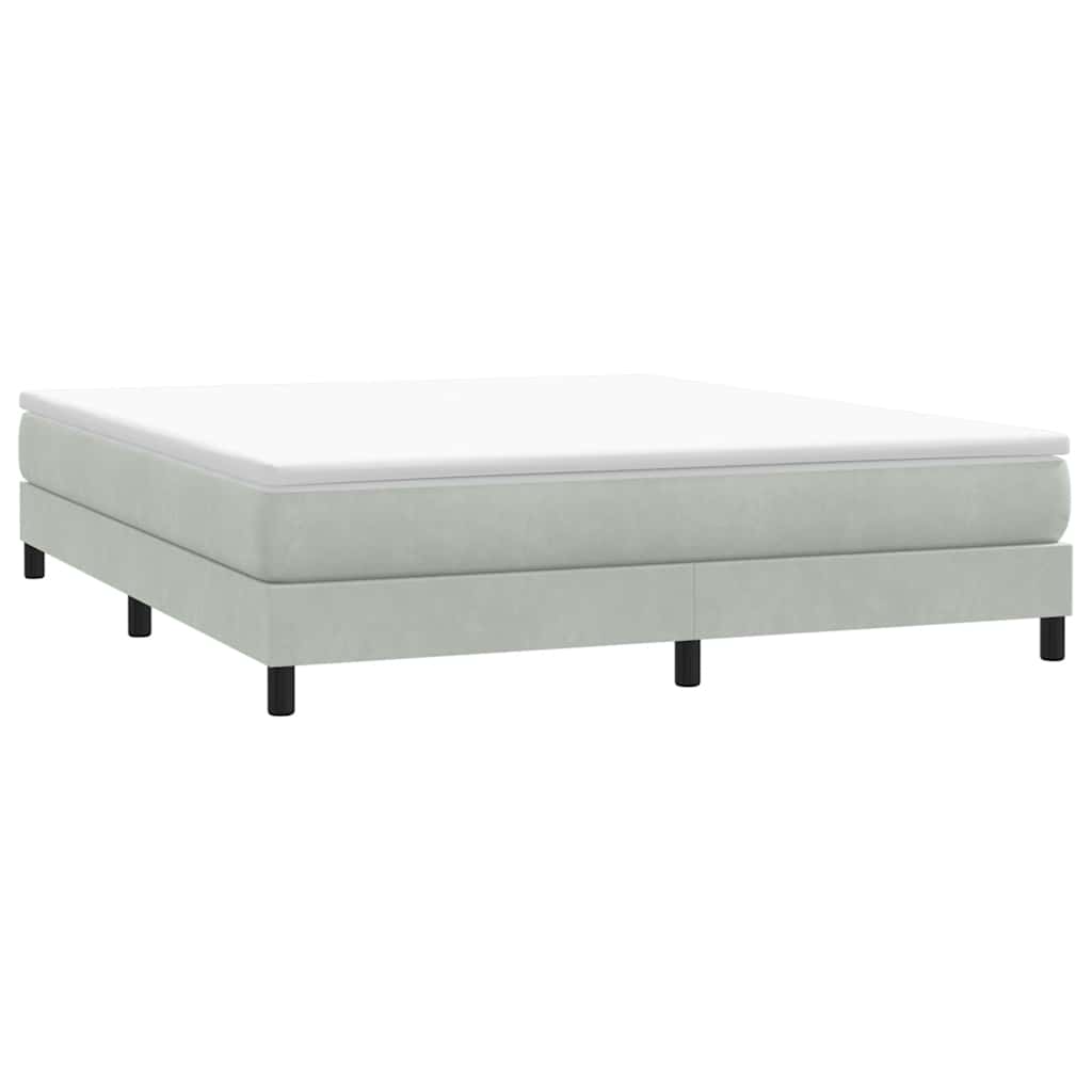 Boxspring Zonder Matras Fluweel