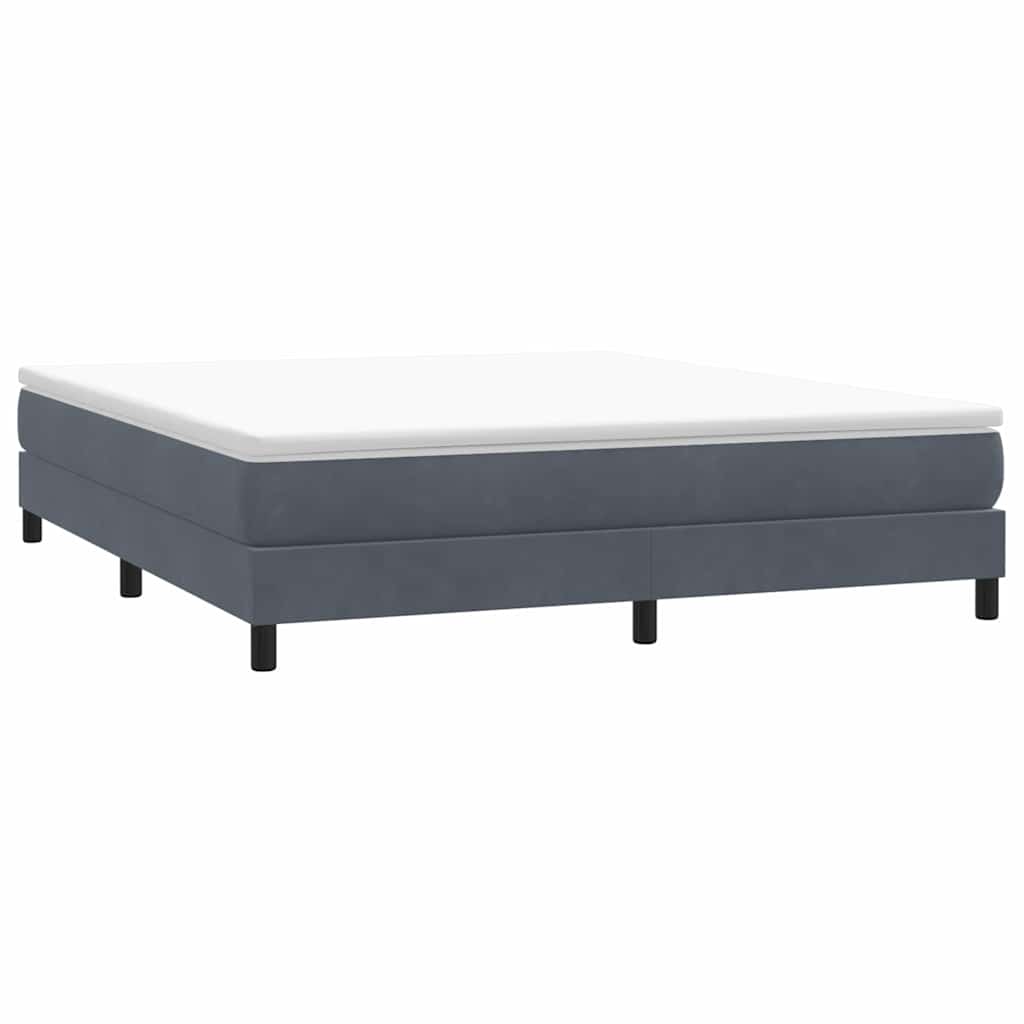 Boxspring Zonder Matras Fluweel
