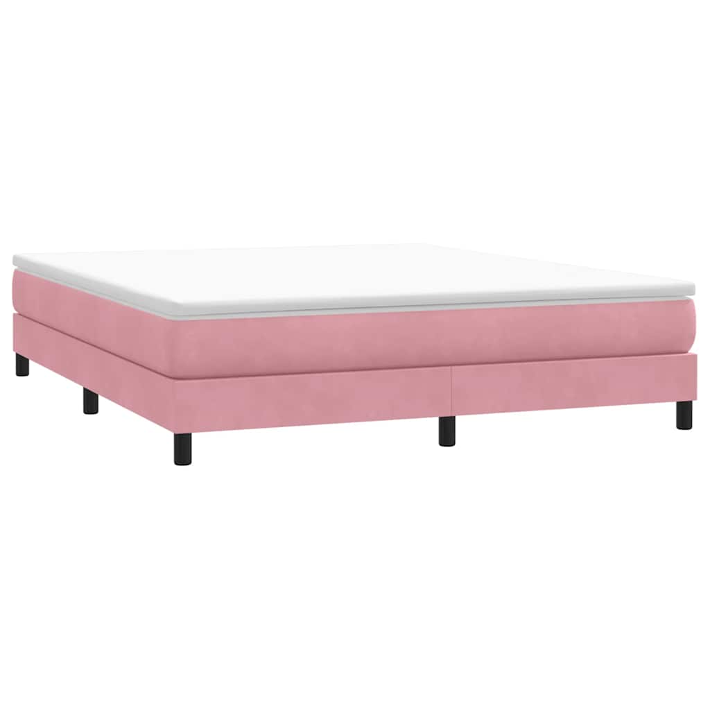 Boxspring Zonder Matras Fluweel