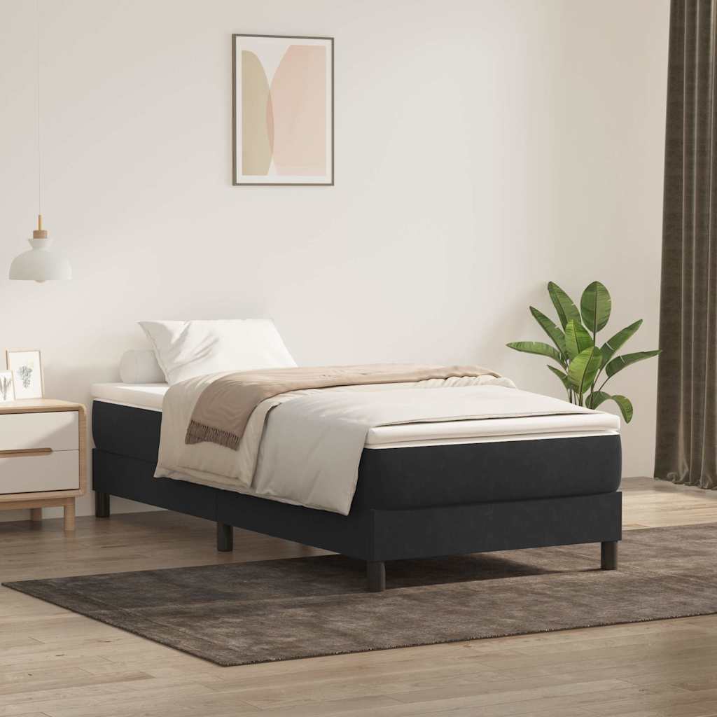 Boxspring Zonder Matras Fluweel