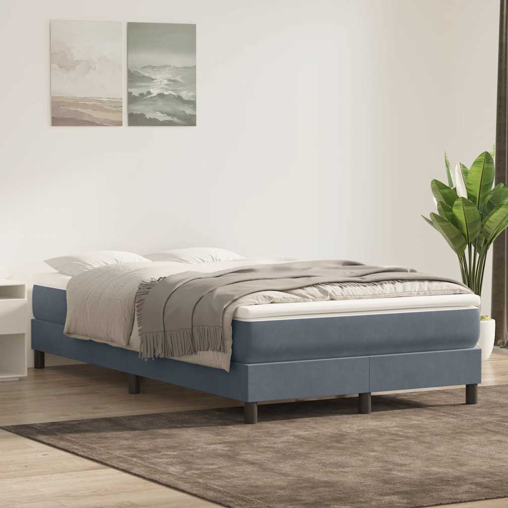 Boxspring Zonder Matras Fluweel
