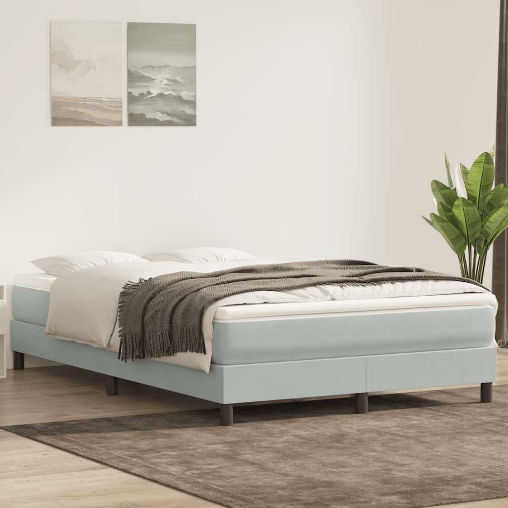 Boxspring Zonder Matras Fluweel