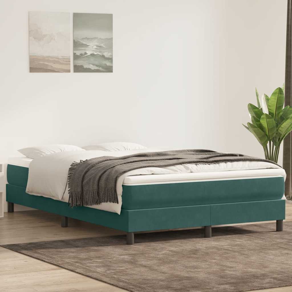 Boxspring Zonder Matras Fluweel