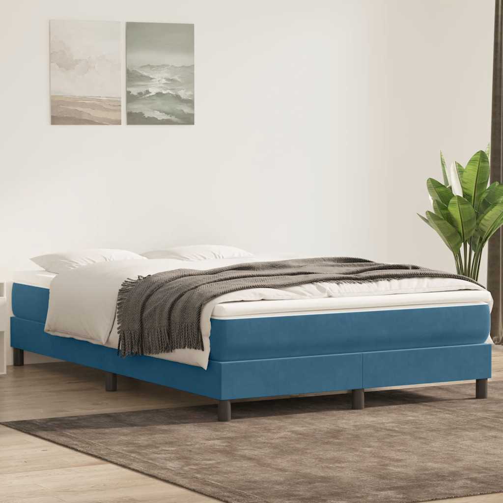 Boxspring Zonder Matras Fluweel