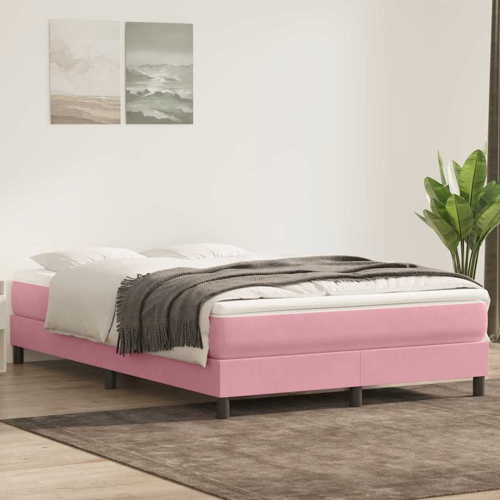 Boxspring Zonder Matras Fluweel