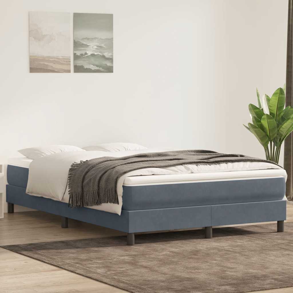 Boxspring Zonder Matras Fluweel