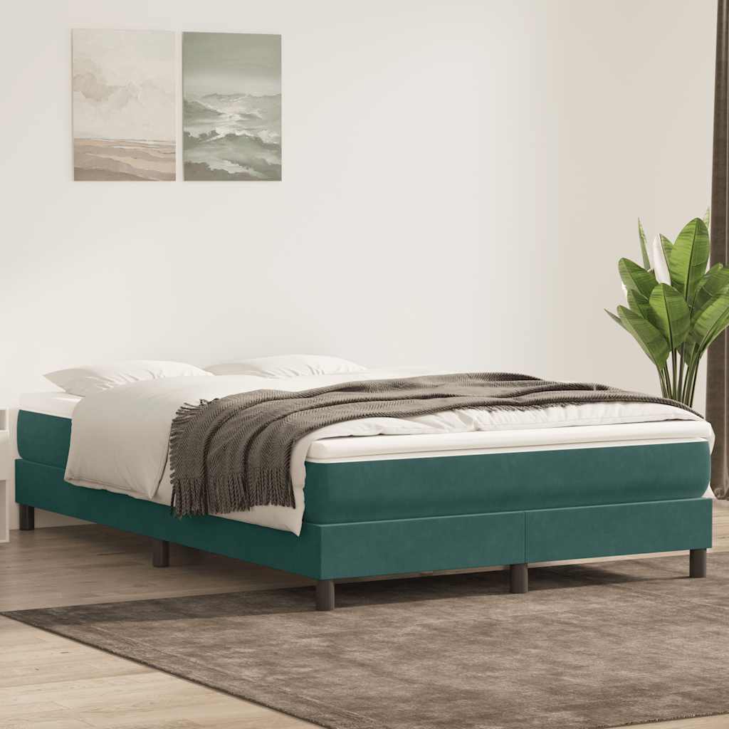 Boxspring Zonder Matras Fluweel