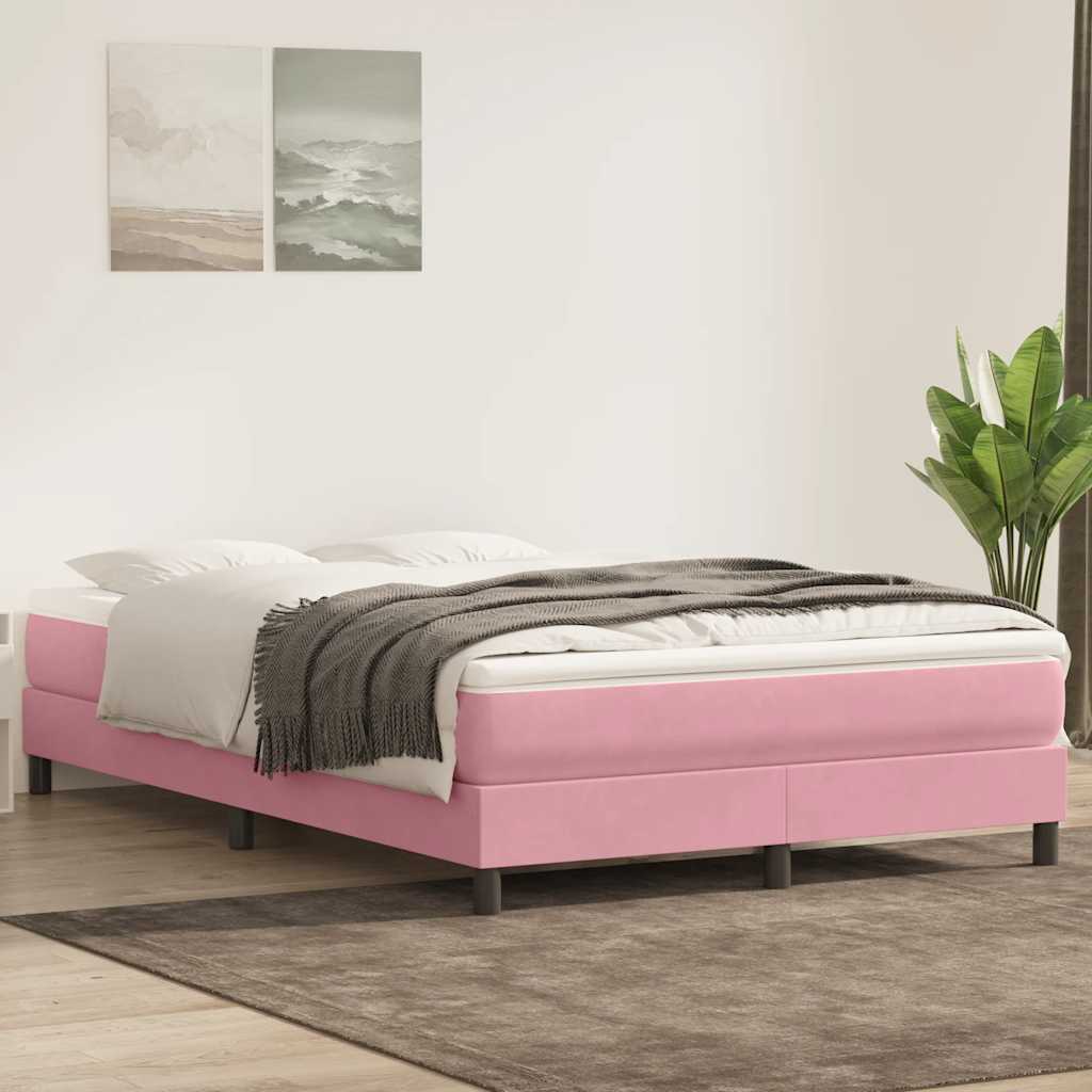 Boxspring Zonder Matras Fluweel