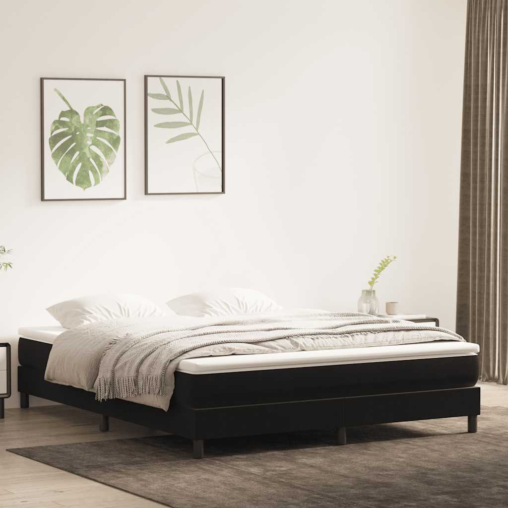 Boxspring Zonder Matras Fluweel