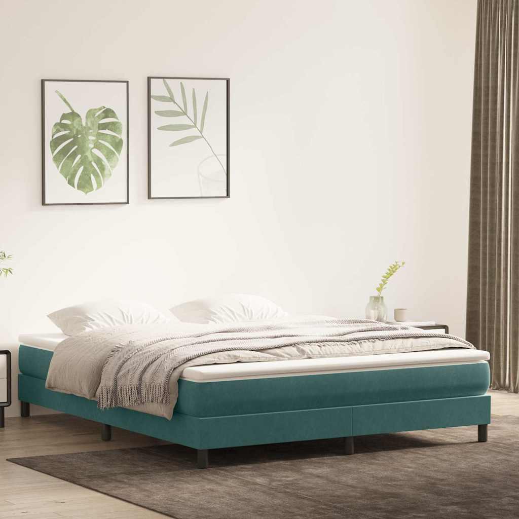 Boxspring Zonder Matras Fluweel