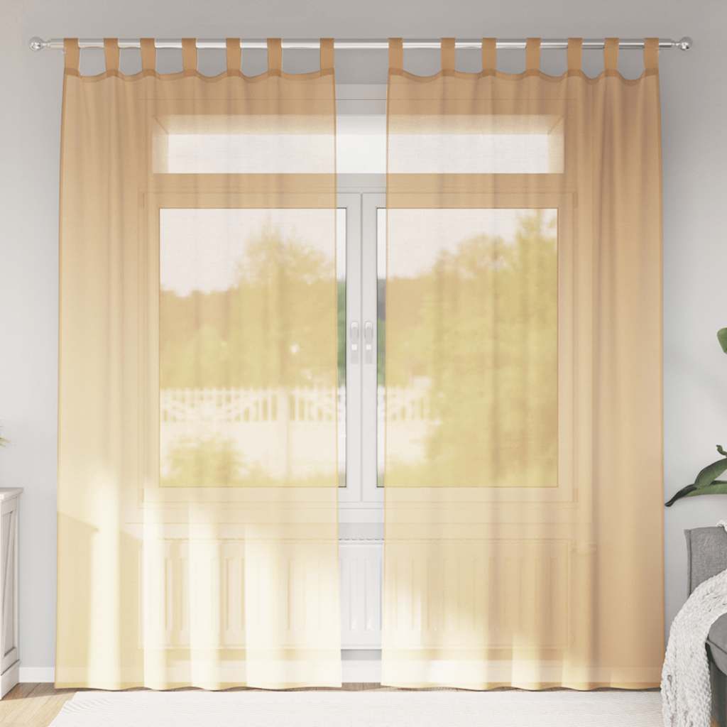 Gordijnen Voile 2 St