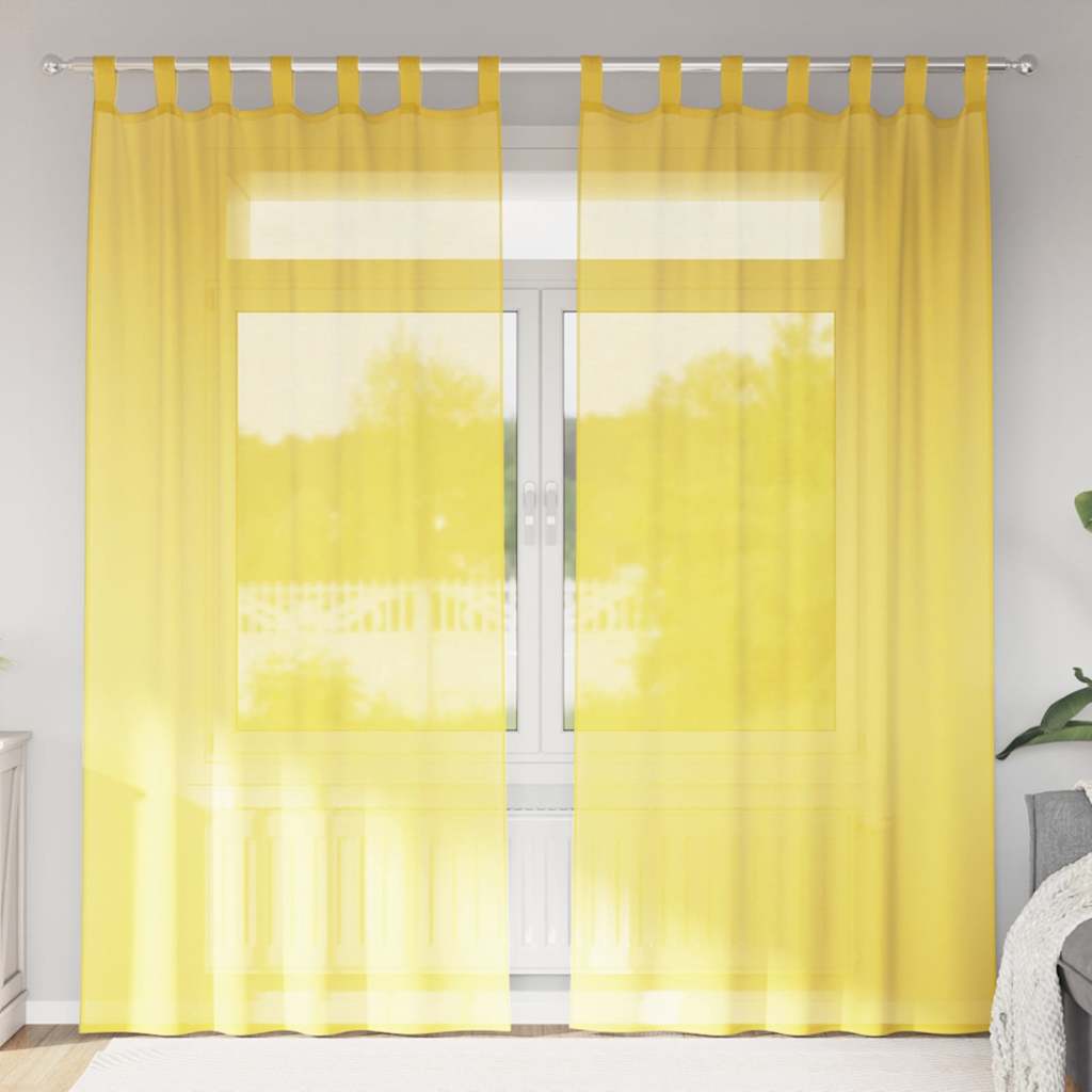 Gordijnen Voile 2 St