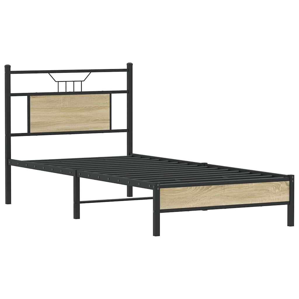 Bedframe Zonder Matras Hout Kleurig
