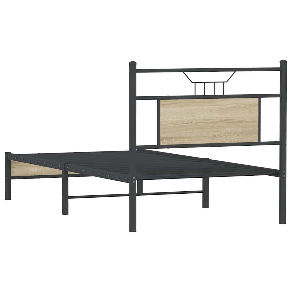 Bedframe Zonder Matras Hout Kleurig