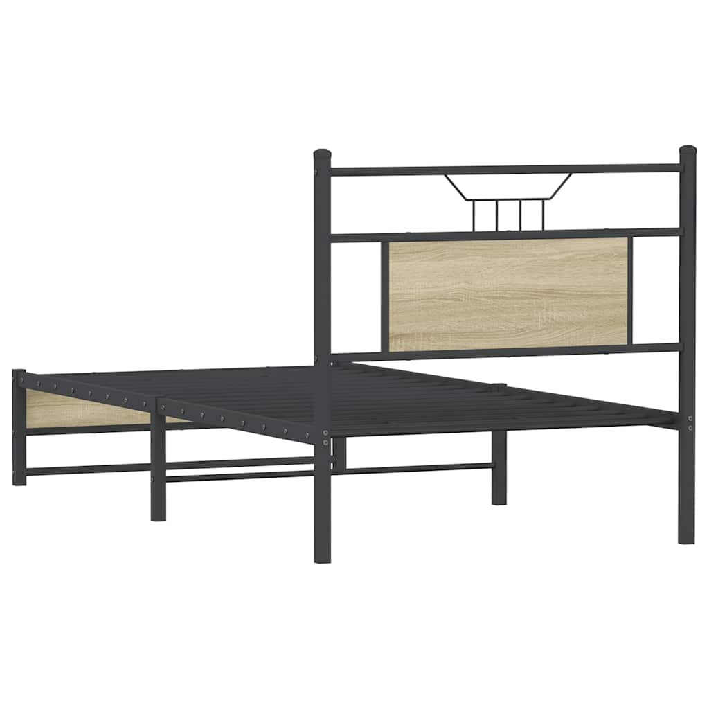 Bedframe Zonder Matras Hout Kleurig