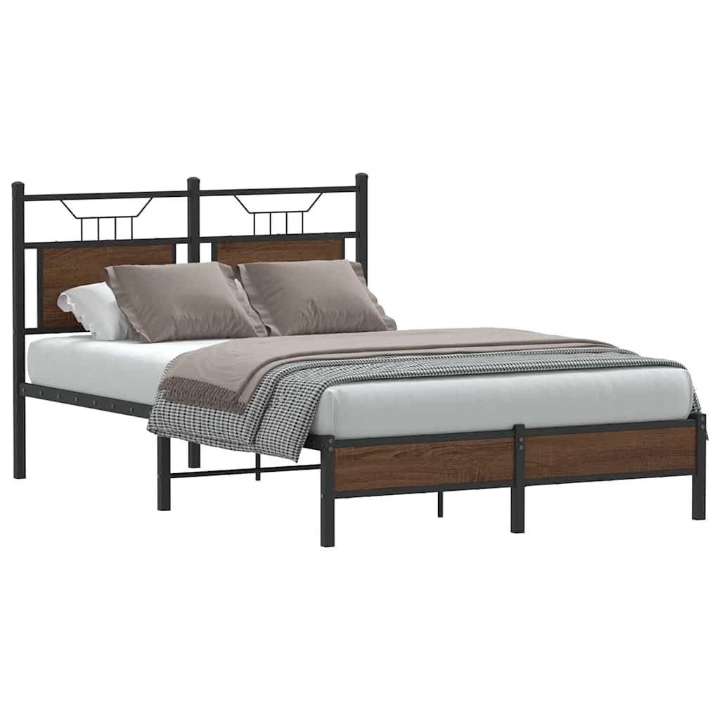 Bedframe Zonder Matras Hout Kleurig