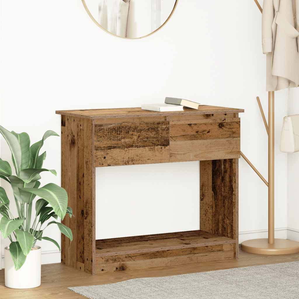 Wandtafel Met Lades 85,5X38,5X74,5 Cm