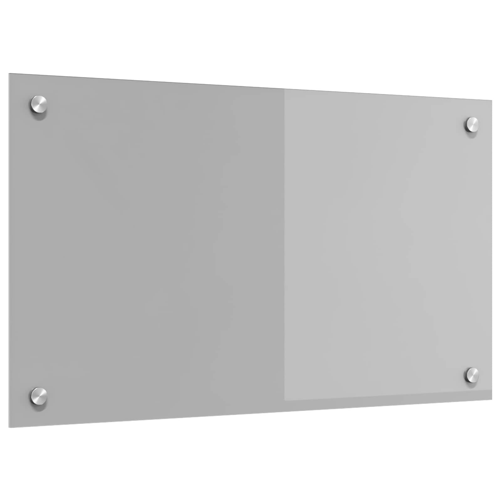 Spatschermen Keuken 70X40 Cm Gehard Glas Wit