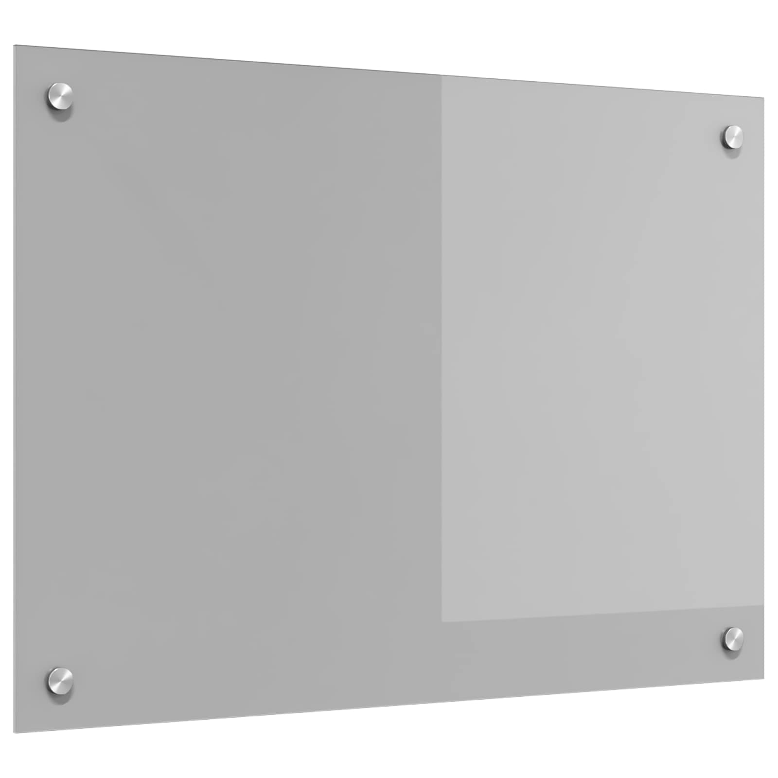 Spatschermen Keuken 70X40 Cm Gehard Glas Wit