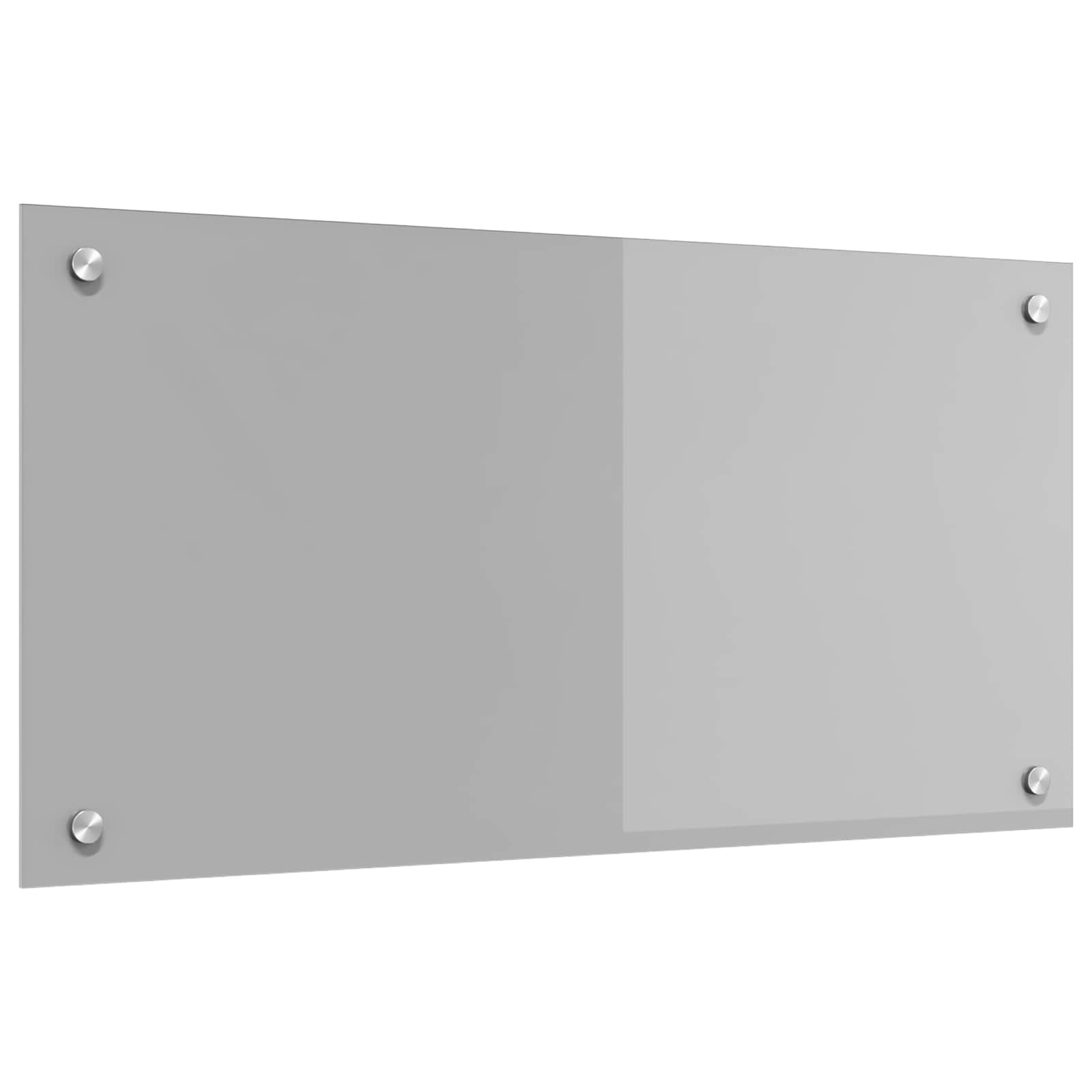 Spatschermen Keuken 70X40 Cm Gehard Glas Wit