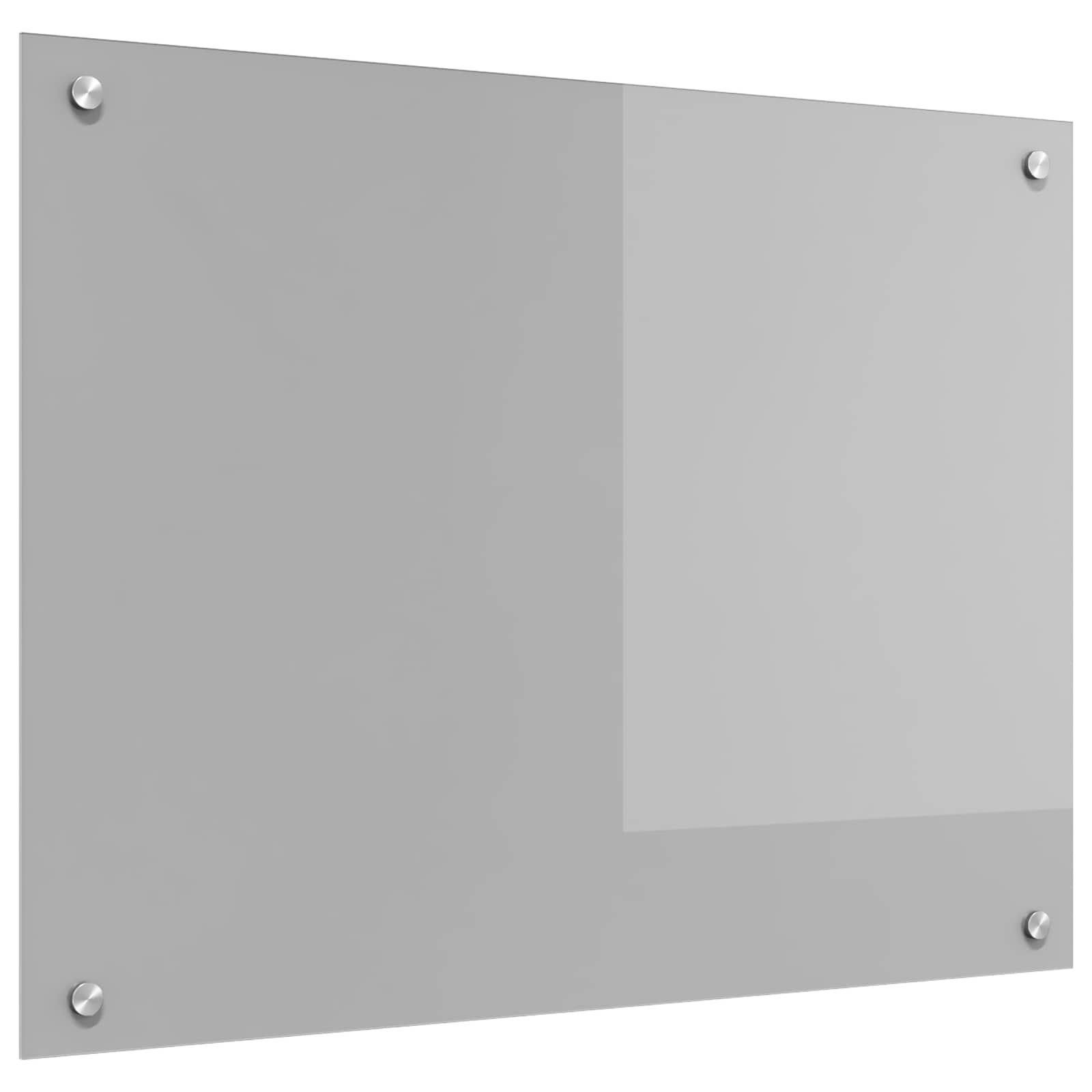 Spatschermen Keuken 70X40 Cm Gehard Glas Wit