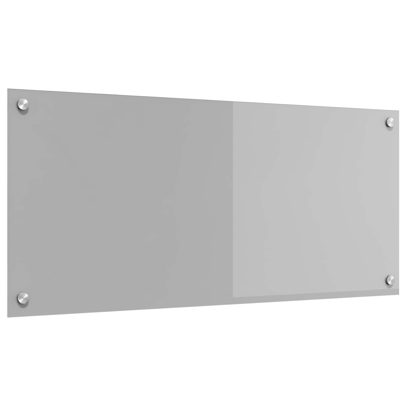 Spatschermen Keuken 70X40 Cm Gehard Glas Wit