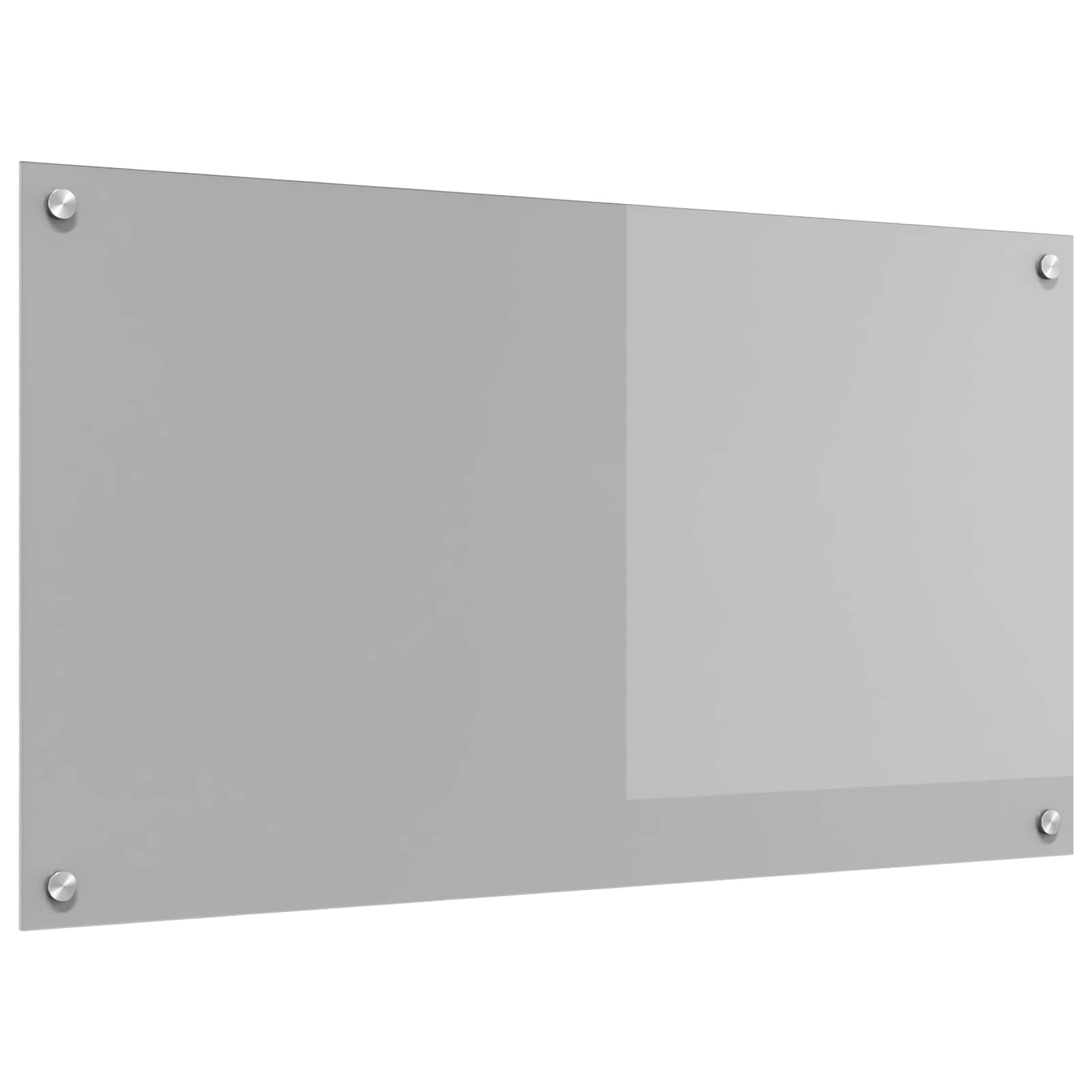 Spatschermen Keuken 70X40 Cm Gehard Glas Wit