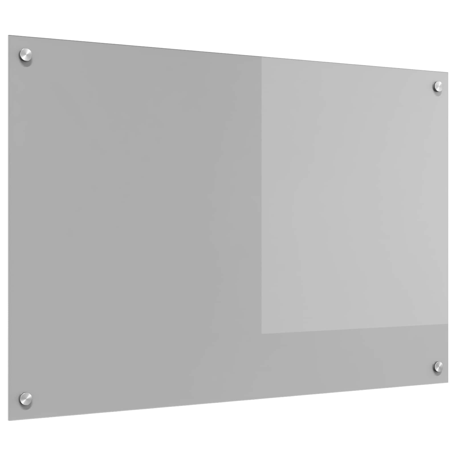 Spatschermen Keuken 70X40 Cm Gehard Glas Wit