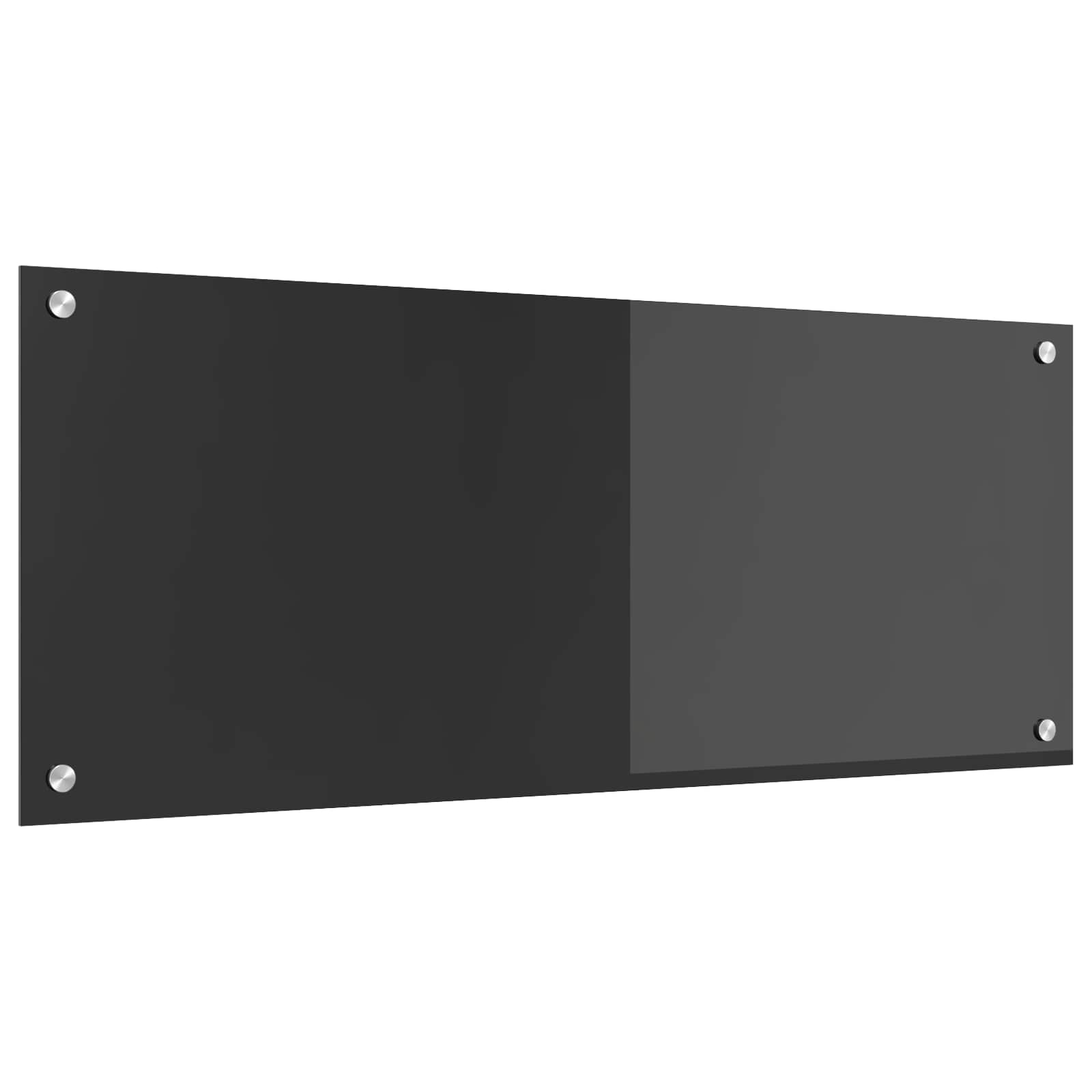 Spatschermen Keuken 70X40 Cm Gehard Glas Wit