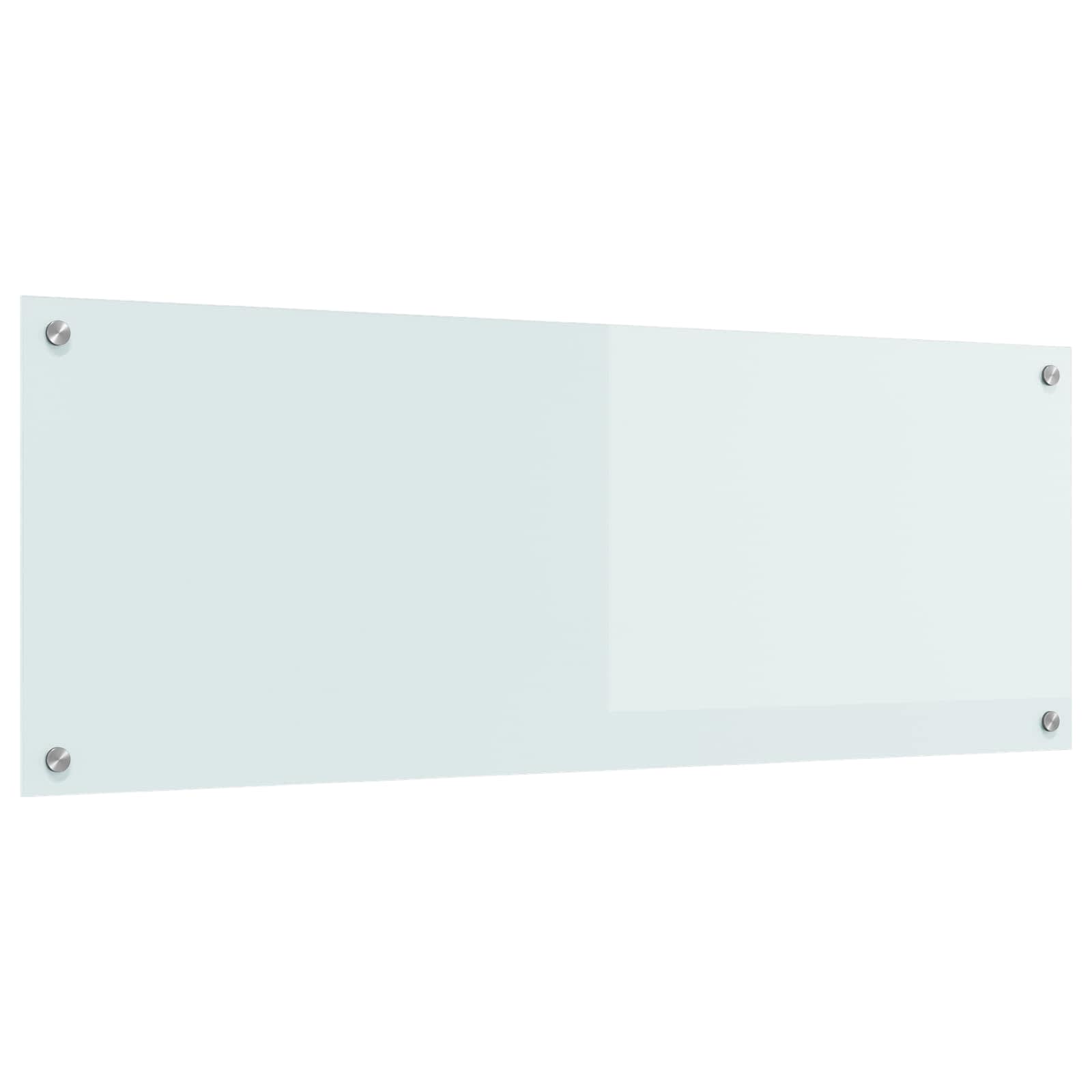 Spatschermen Keuken 70X40 Cm Gehard Glas Wit