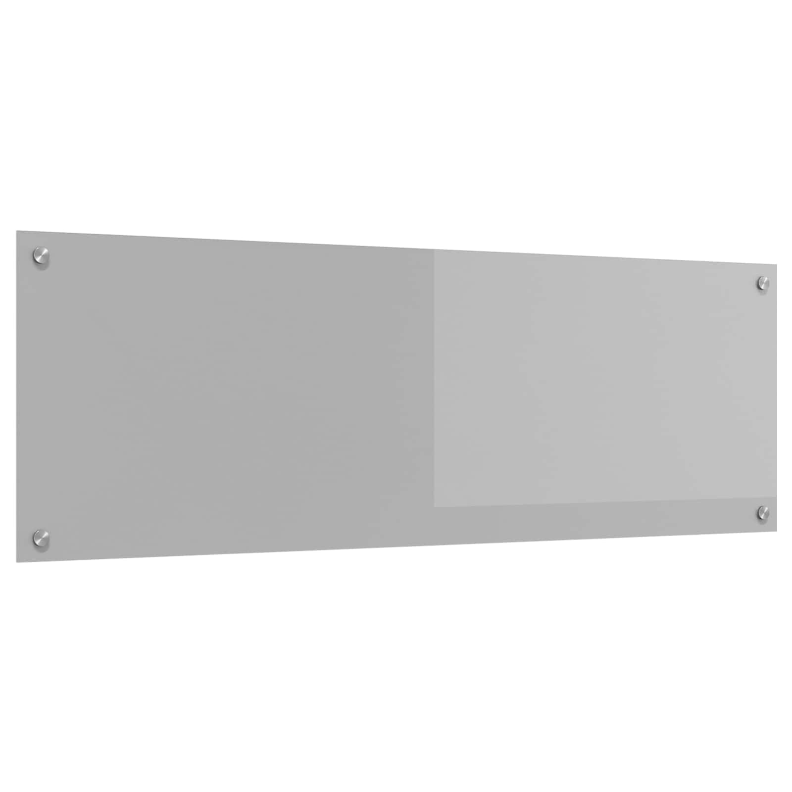 Spatschermen Keuken 70X40 Cm Gehard Glas Wit