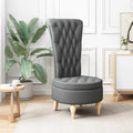 Slipper Stoel 56,5 X 70 X 110 Cm Stof