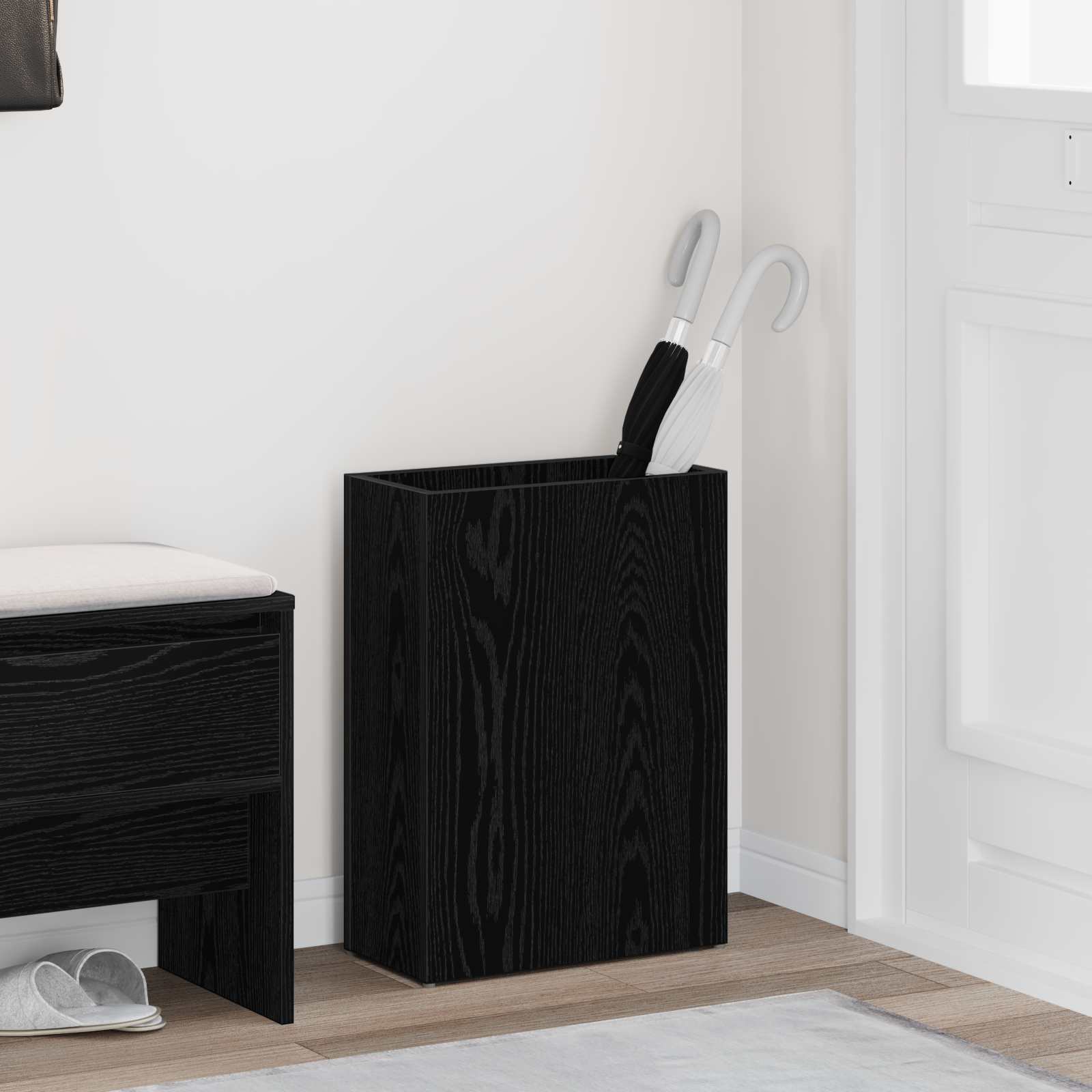 Paraplu Standaard Bewerkt Hout